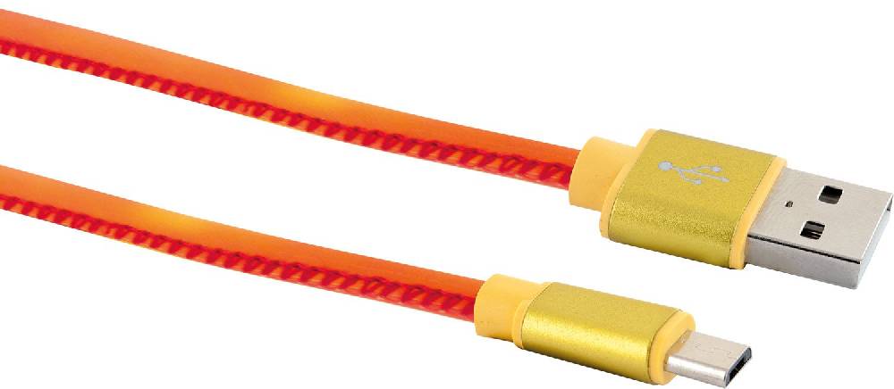 Schwaiger Micro-USB Kabel Thermo-Farbwechsel 1,5 m Tiefpreis