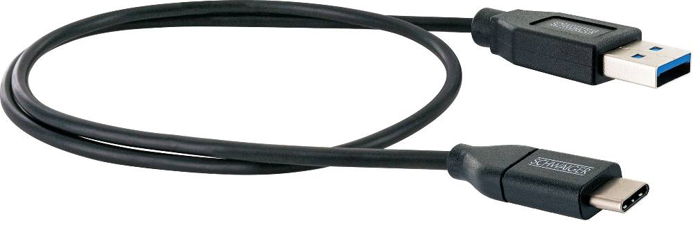 Schwaiger USB-C auf USB-A Kabel 0,5 m Wochenangebot