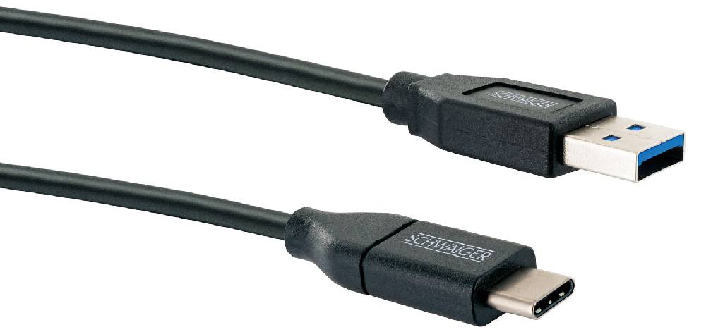 Schwaiger USB-C auf USB-A Kabel 0,5 m Wochenangebot