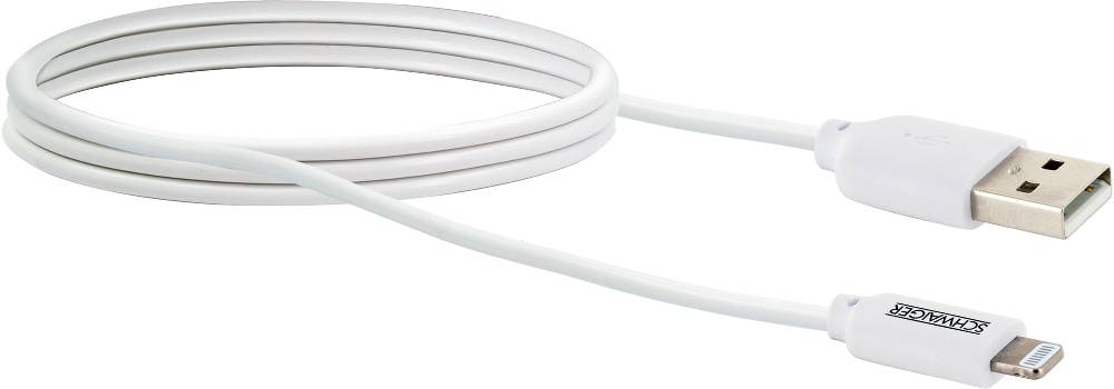 Schwaiger Lightning auf USB-A Kabel 2 m Letzte 3 Tage