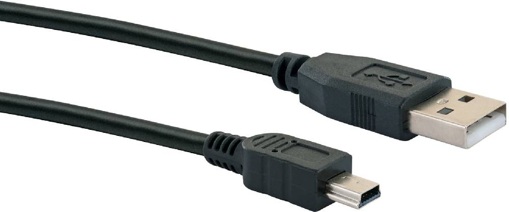 Schwaiger USB Mini-B Stecker auf USB-A Kabel 1/1,8 m Letzte 2 Tage