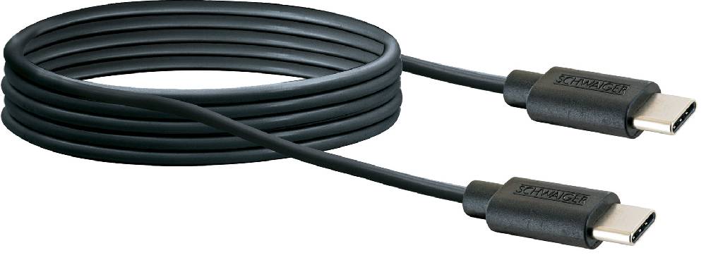 Schwaiger USB-C auf USB-C Kabel 2 m Discount Store für neue Produkte