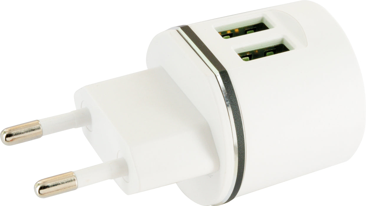 Schwaiger Ladegerät 2x USB 2.0 A 50% Rabatt mit kostenlosem Versand