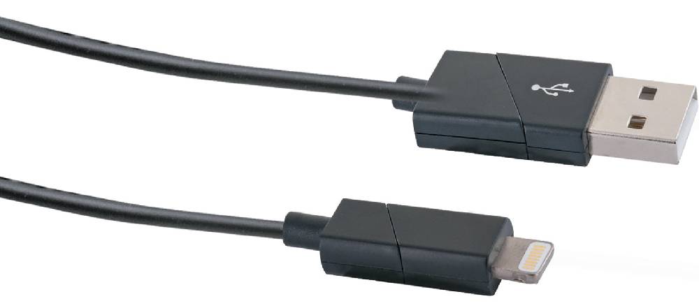 Schwaiger Lightning auf USB-A Kabel drehbare Stecker 1,2 m 2025