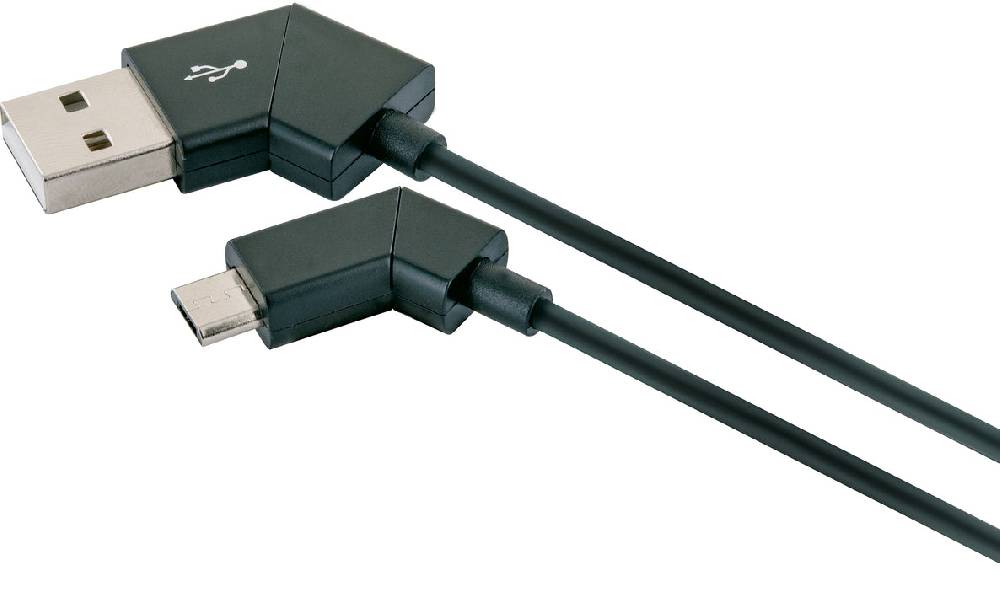 Schwaiger Micro-USB auf USB-A Kabel drehbare Stecker 1,2 m Verkauf