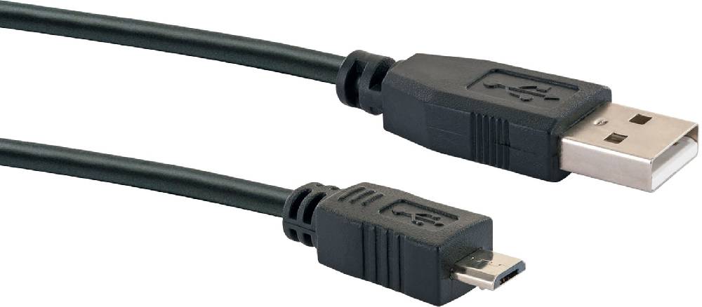 Schwaiger Micro-USB auf USB-A Kabel 1/1,8 m im Angebot