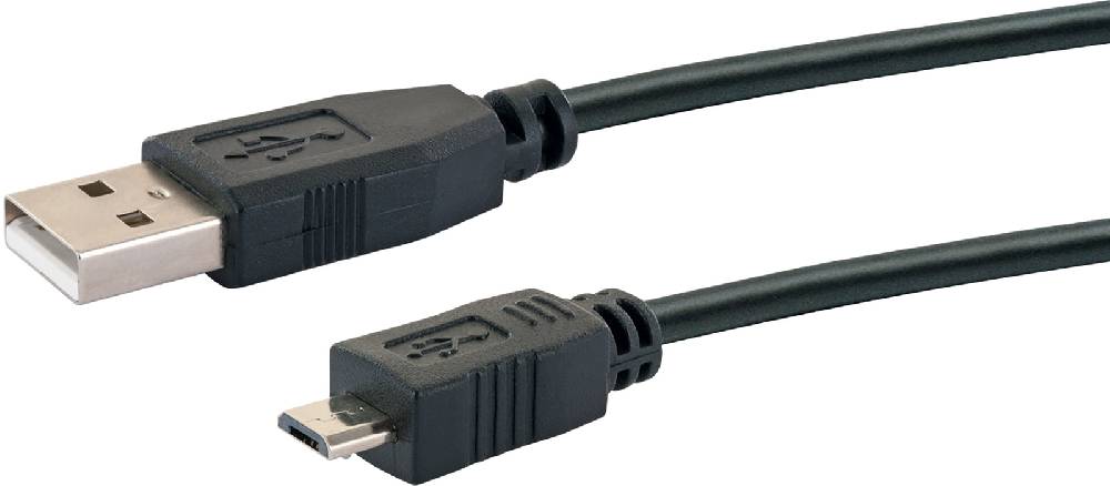 Schwaiger Micro-USB auf USB-A Kabel 1/1,8 m im Angebot
