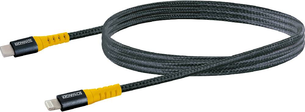 Schwaiger Lightning auf USB-C Kabel extrem reißfest 1,2 m Saisonschlussverkauf