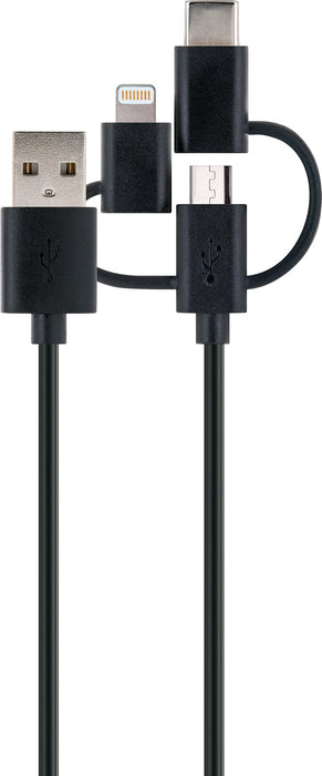 Schwaiger Lade-Set mit Ladegerät + Multi-Ladekabel Vatertagsangebot