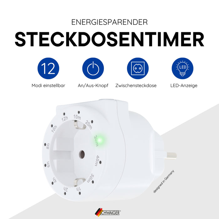 Schwaiger Timer Steckdosenadapter Saisonale Angebote