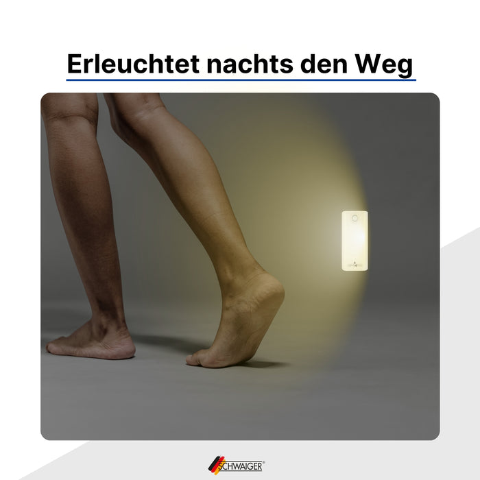 Schwaiger Bewegungssensor Leuchte mit abnehmbaren Licht Bis zu 65% Rabatt