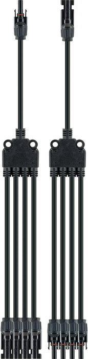 Schwaiger Solaradapter 4in1 Kabel 35 cm Kostenloser Versand
