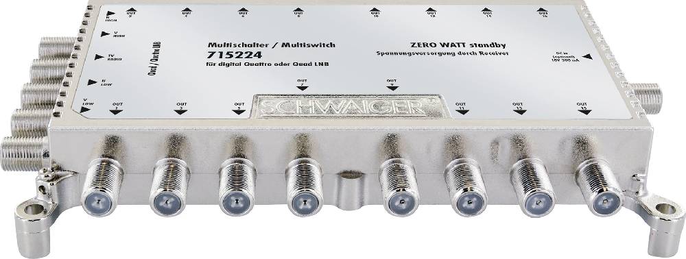 Schwaiger SAT Multischalter 5/16 mit Netzteil Flash Sale