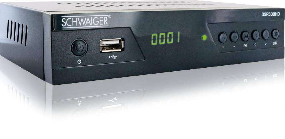 Schwaiger SAT-Receiver digital FULL HD FTA vorprogrammiert Preisnachlass