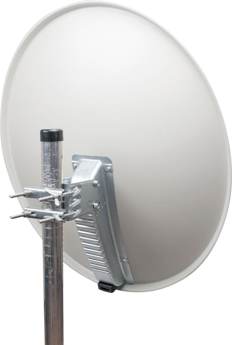 Schwaiger Satellitenschüssel Aluminium Weiß/Rot/Anthrazit 75 cm Saisonschlussverkauf