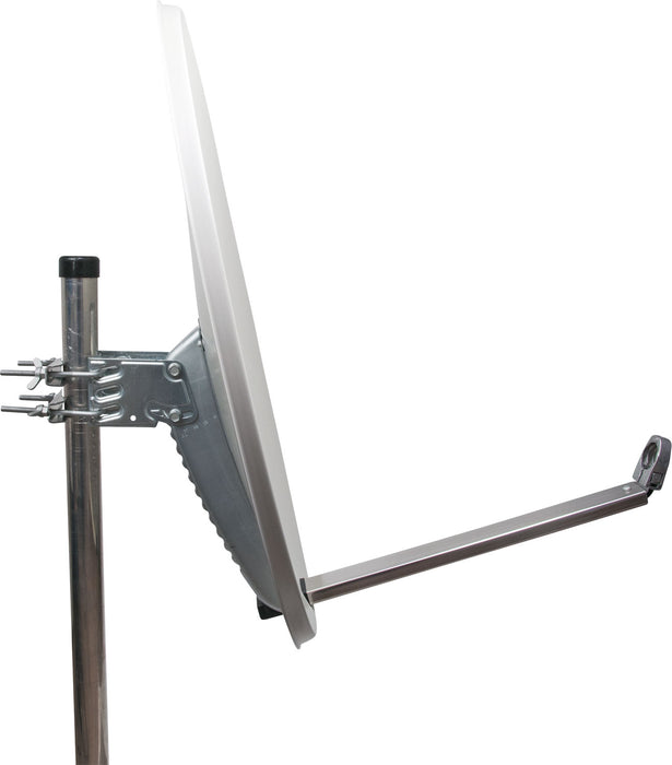 Schwaiger Satellitenschüssel Aluminium Weiß/Rot/Anthrazit 75 cm Saisonschlussverkauf