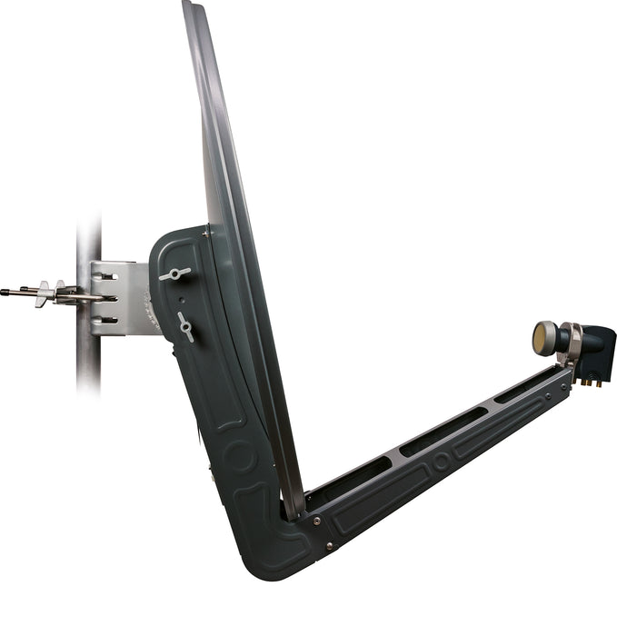 Schwaiger Satellitenanlage Set Anthrazit Aluminium 75 cm Black Friday