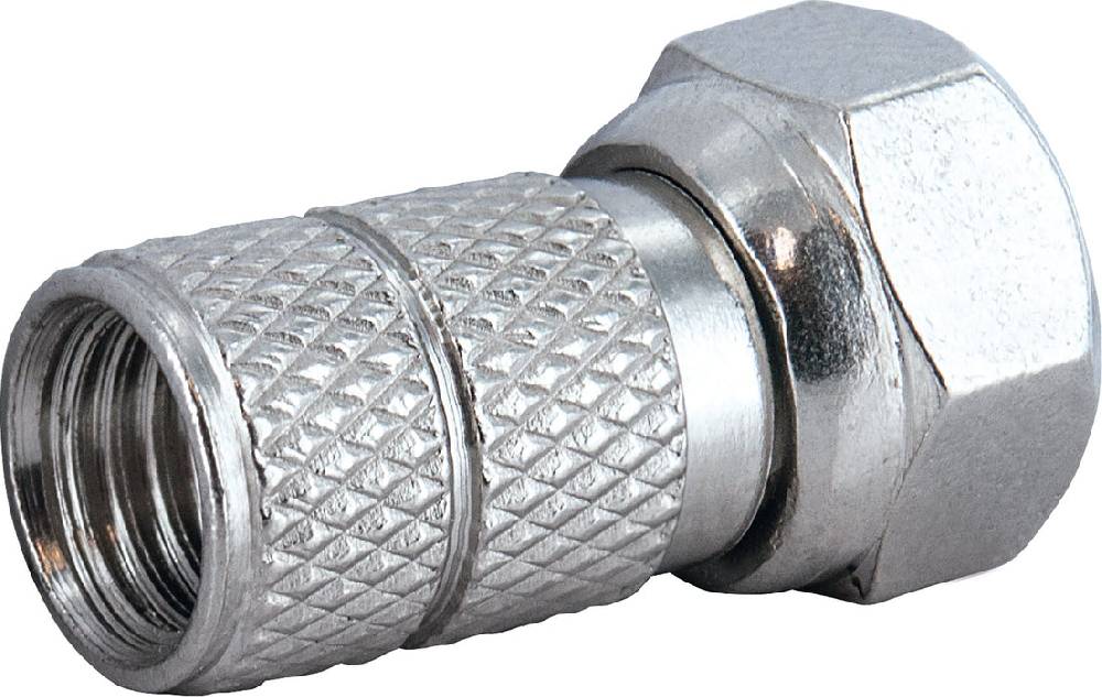 Schwaiger F-Aufdrehstecker 4er Set Ø 8,2 mm Valentinstagsangebot