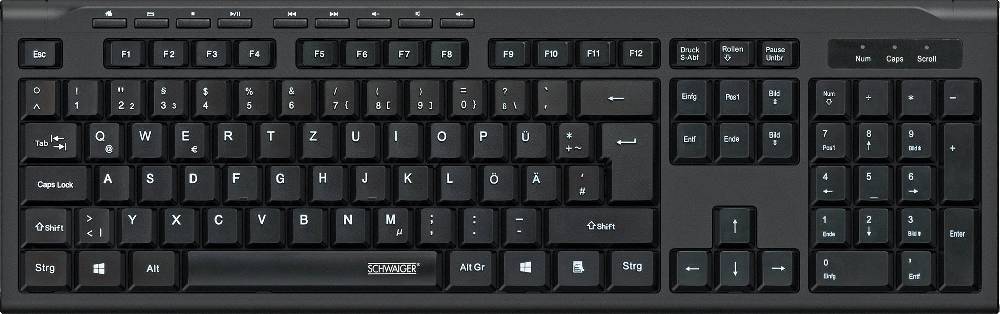 Schwaiger PC Tastatur Letzte 2 Tage