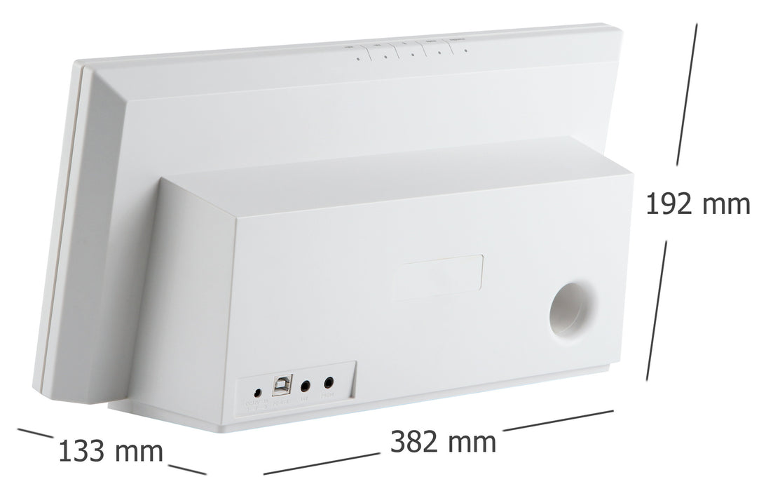 Schwaiger Hybrid Hi-Fi Lautsprechersystem mit Vakuum Röhrenverstärker (Bluetooth, NFC, AUX, USB, etc.) Kostenloser Versand
