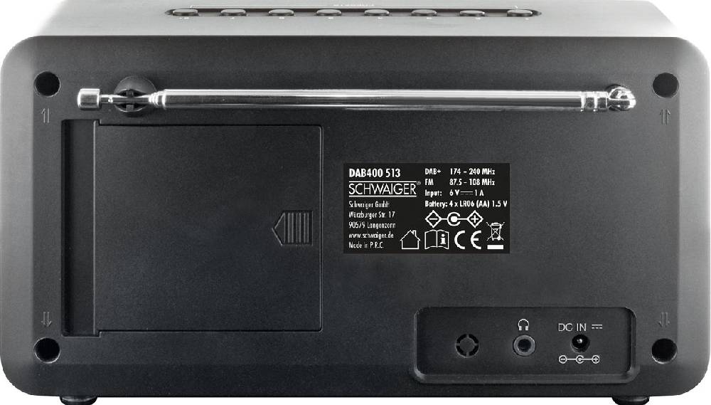 Schwaiger DAB+/FM Radio Exklusivangebot