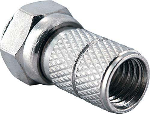 Schwaiger Koaxialkabel 50 m 135 dB mit 24 F-Steckern Neueste Stile