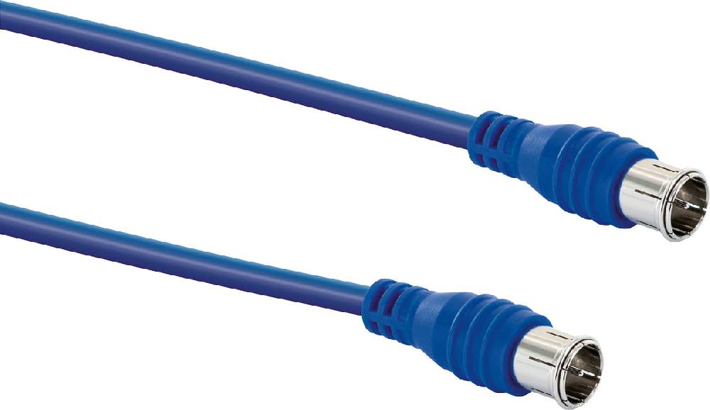 Schwaiger SAT-Anschlusskabel F-Quick Stecker 5 m 75 dB Nur noch ein Tag übrig
