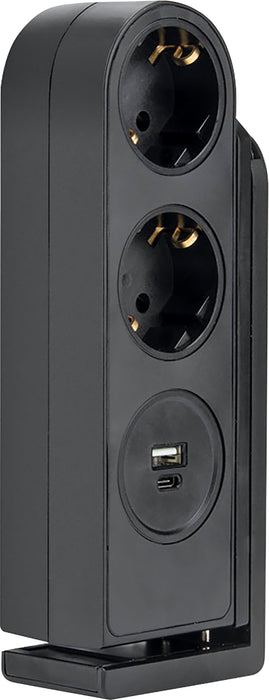 Schwaiger Tischsteckdose 2fach mit USB-C/A Anschluss Limitierter Zeitrabatt