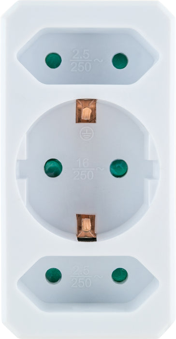 Schwaiger Steckdosenadapter 3-fach Fabrikpreis