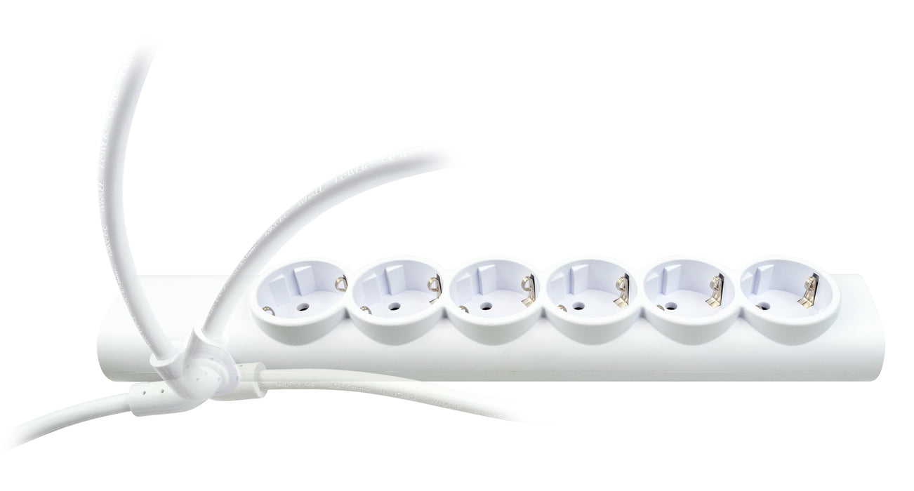 Schwaiger Steckdosenleiste mit rotierbarem Kabelanschluss 6-fach Sonderangebot
