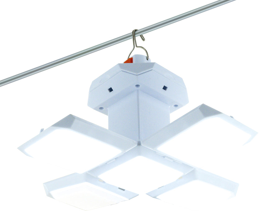 Schwaiger Solar-Hängeleuchte klappbar mit Haken Schwarz/Weiß Online Outlet