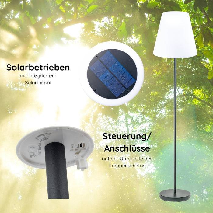Schwaiger Solar Außenstehleuchte RGB LED Saisonale Angebote