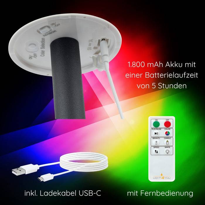 Schwaiger Solar Außenstehleuchte RGB LED Saisonale Angebote