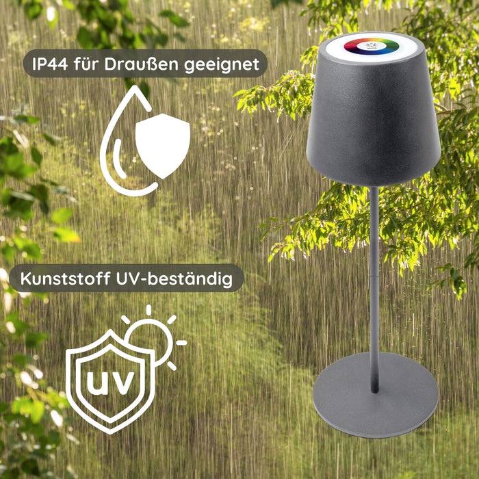 Schwaiger RGB Tischleuchte mit Touchsteuerung Räumungsverkauf