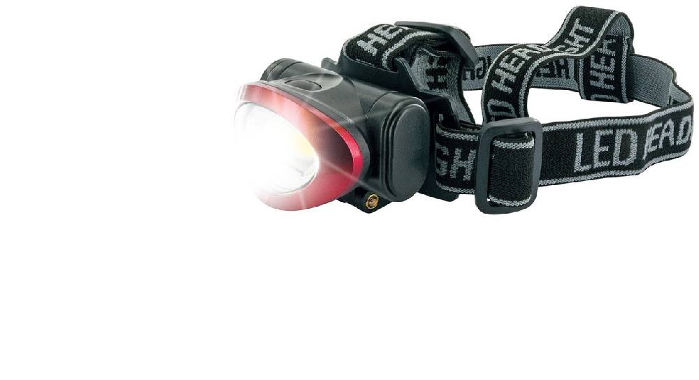 Schwaiger Stirnlampe mit Kopfband & 3 Betriebsmodi Rot Begrenzte Freigabe