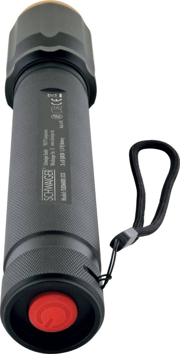 Schwaiger Taschenlampe mit Zoomfunktion Aluminium Sonderangebot der Fabrik