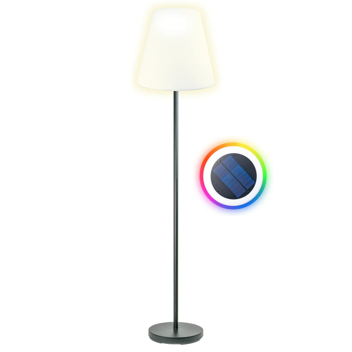 Schwaiger Solar-Stehleuchte 1,5 m RGB Vierteljährliche Förderung