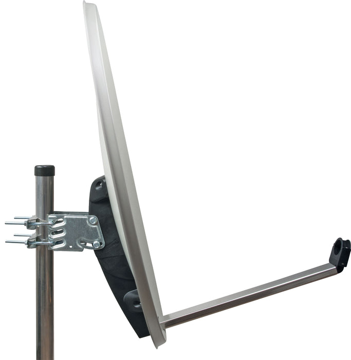Schwaiger Satellitenschüssel Stahl Weiß/Rot/Anthrazit 75 cm Online Shopping