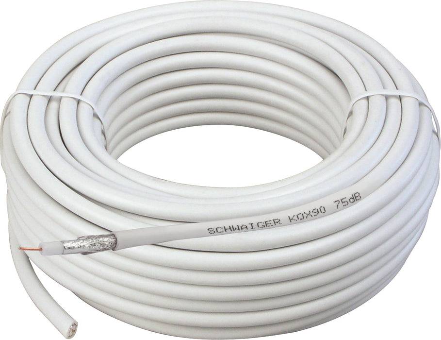 Schwaiger Camping Satellitenanlage Weiß Stahl 35 cm Saisonschlussverkauf