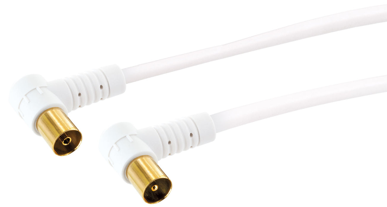 Schwaiger Antennenkabel mit Winkelstecker 1,5 - 3 m 90 dB Lagerräumung