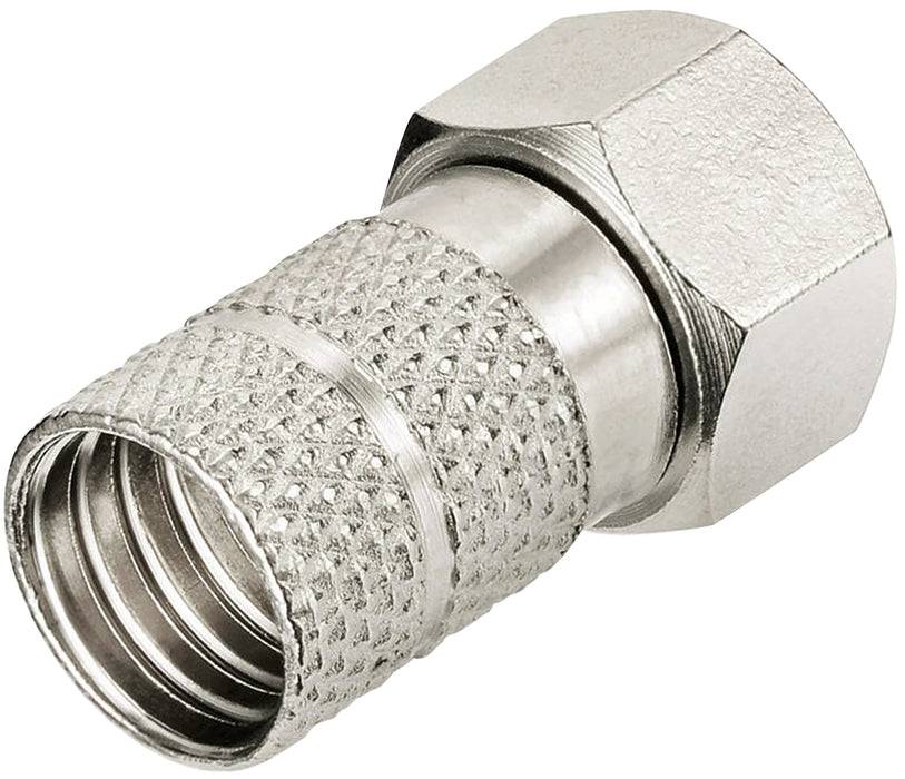 Schwaiger F-Stecker und Verbinder 3er Set Ø 8 mm Saisonale Angebote