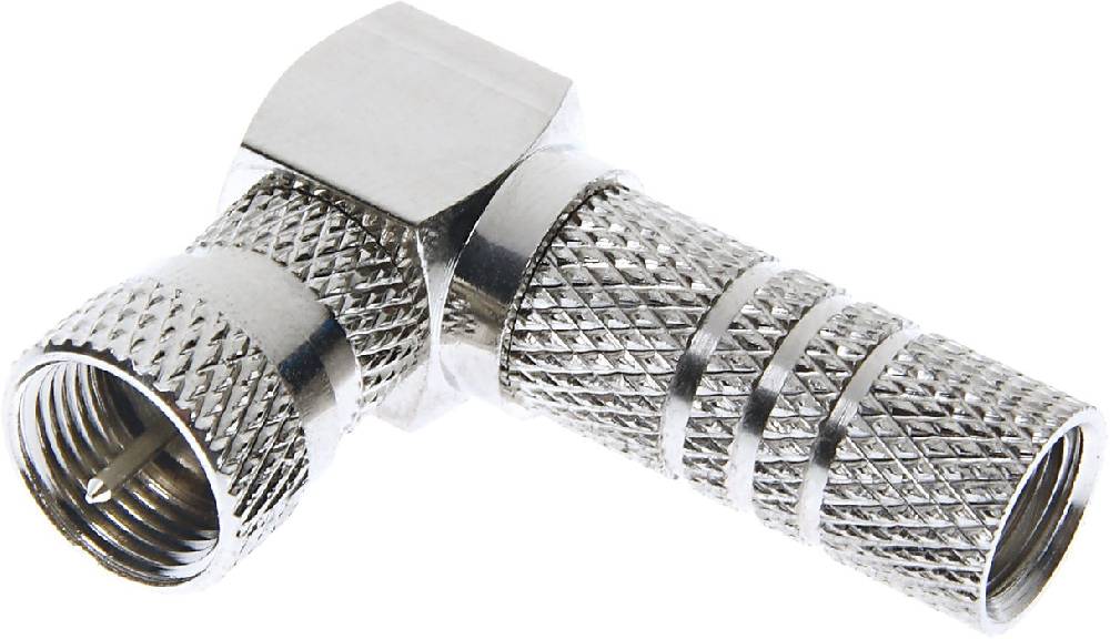 Schwaiger F-Winkelstecker 2er Set Ø 7 mm Räumungsverkauf