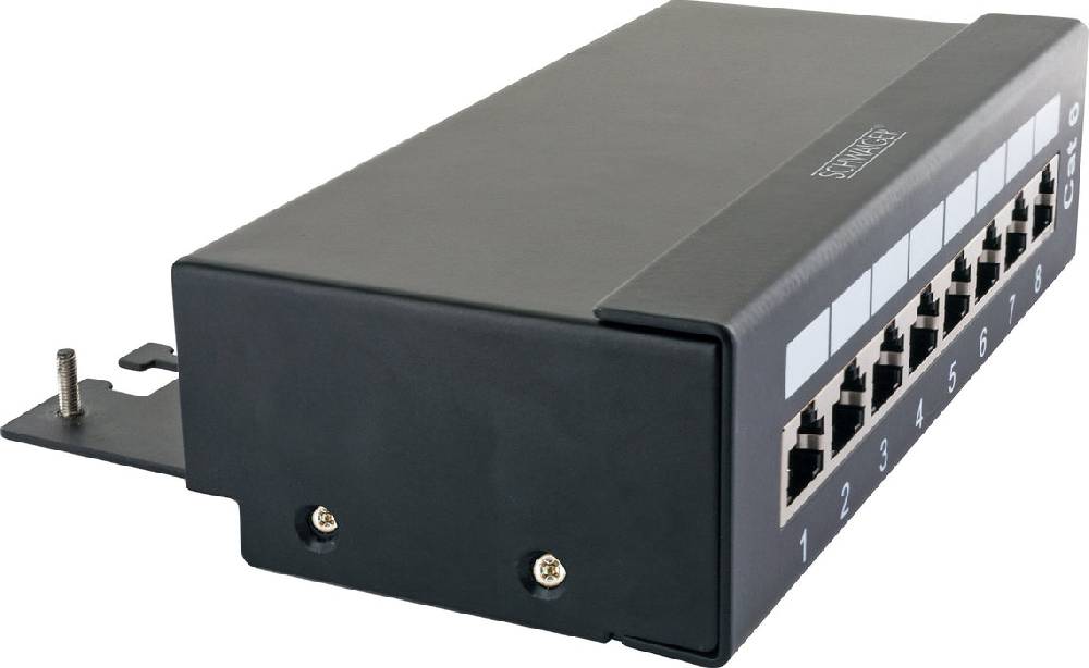 Schwaiger 8-Port Patchpanel Black Friday