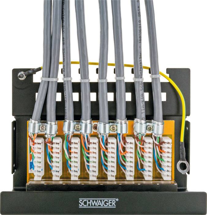 Schwaiger 8-Port Patchpanel Black Friday