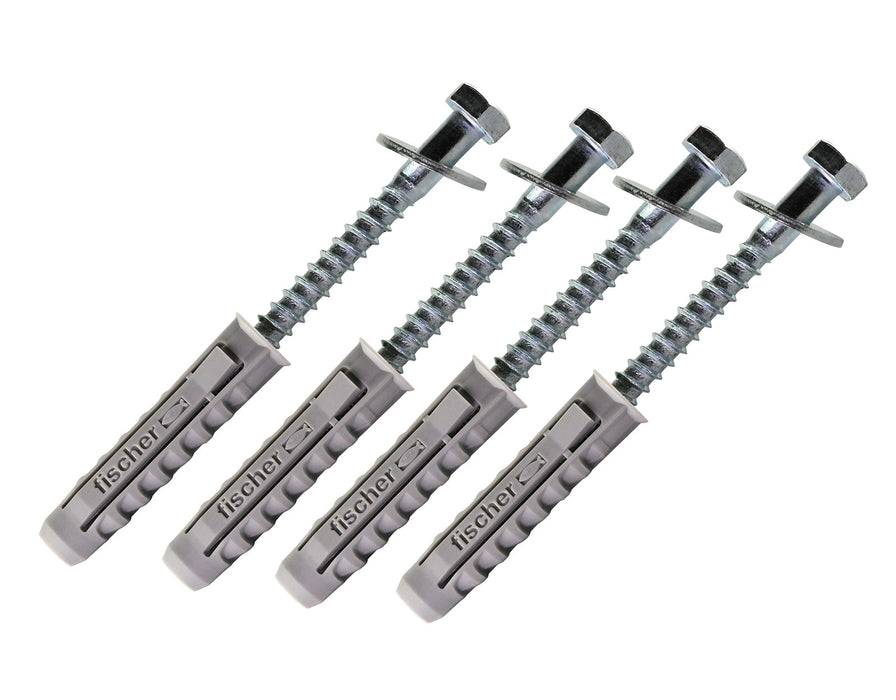 Schwaiger Schrauben und FISCHER Dübel Set