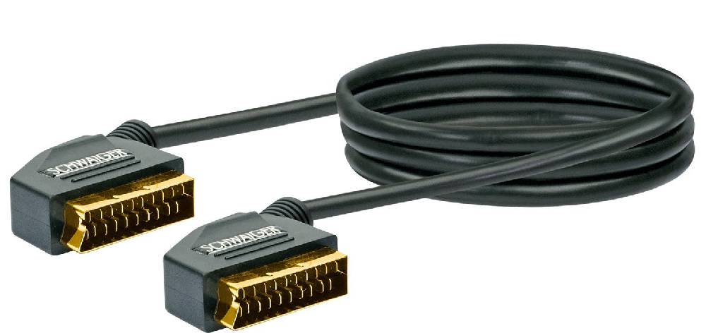 Schwaiger SCART Anschlusskabel (Ø 10 mm)