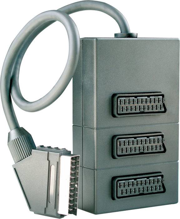 Schwaiger 3-fach SCART Verteiler