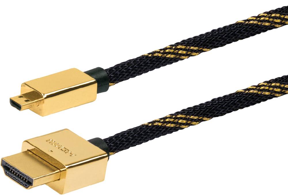 Schwaiger SLIMLINE High-Speed-HDMI®-Kabel mit Ethernet Valentinstagsangebot
