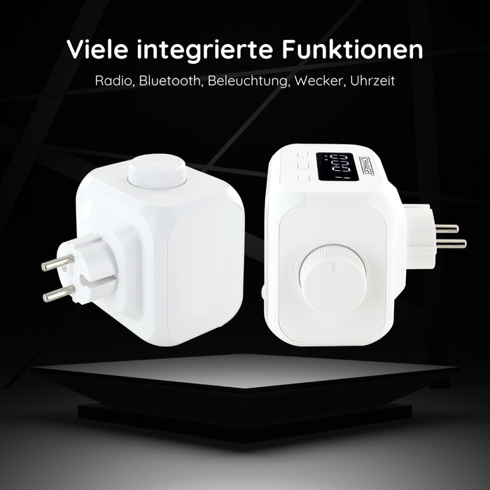 Schwaiger Steckdosenradio mit Lichtsensor und Beleuchtung Jubiläumsangebot