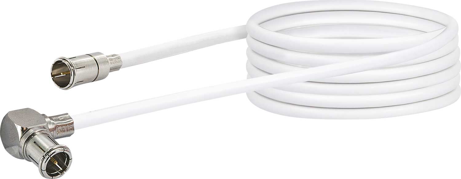 Schwaiger SAT-Anschlusskabel F-Quick-Stecker 1,5 - 9 m 90 dB 50% Rabatt für begrenzte Zeit
